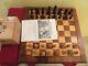 Vintage Allan Troy Chess Set-lardy/drueke Set, Board, Box, &6monographs 3/4 4/30