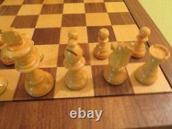 Vintage Allan Troy Chess Set-LARDY/DRUEKE set, Board, Box, &6monographs 3/4 4/30