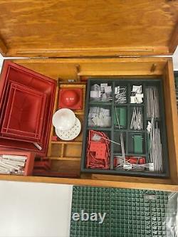 Vintage Bayko Set in Wooden Box with Instructions Building Sets Unchecked