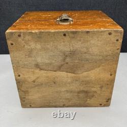 Vintage CKN Watch Maker Staking Tool Set Wooden Box Japan INCOMPLETE