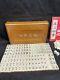Vintage Chinese Mahjong Game Set In Wooden Box Complete Appears Virtually Unused