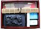 Vintage Japanese Calligraphy Set, Dragon Inkstone, Heavy Lacquered Wooden Box