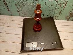 Vintage Large Wooden Staunton Petrushkin Chess Set Boxed 13.5cm / 5.3 King 70`s