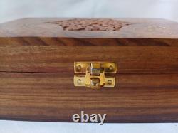 Vintage Mah Jong Set Wooden Box 148 Large Tiles Book Mahjong Jongg PART SEALED