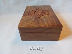 Vintage Mah Jong Set Wooden Box 148 Large Tiles Book Mahjong Jongg PART SEALED