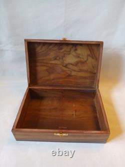 Vintage Mah Jong Set Wooden Box 148 Large Tiles Book Mahjong Jongg PART SEALED