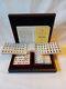 Vintage Mah Jong Set In Wooden Box 144 Tiles Most Stil Sealed Sticks Mahjong