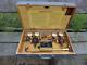 Vintage Milne Hornet Acetylene Cutting Torch Complete Set In Wooden Box