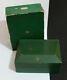 Vintage Rolex Green Box Set With Pyramid Inner Box For Air King 5500. Ca 1960's