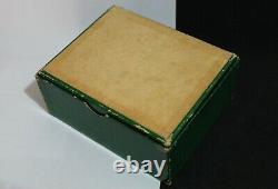 Vintage ROLEX Green Box Set with Pyramid Inner Box for Air King 5500. Ca 1960's