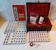 Vintage Red Mah Jong Set In Wooden Box 144 Tiles (sealed) Mahjong Jongg Rare