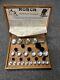 Vintage Robur Full Set Of Watch Glass Fitting Dies In Wooden Box (uk Only)