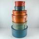 Vintage Stack Of Wooden Shaker Boxes/pantry Box (set Of 6)
