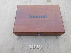 Vintage Starrett 384 Parallel Set, 8 Pcs. With Original Wooden Box