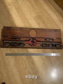 Vintage Tap And Die Set In Wooden Box BSP By Ace