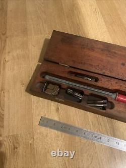 Vintage Tap And Die Set In Wooden Box BSP By Ace