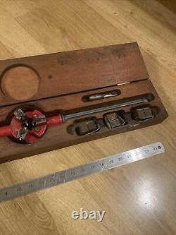 Vintage Tap And Die Set In Wooden Box BSP By Ace