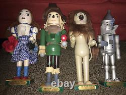 Vintage The Wizard Of Oz Nutcracker Collection Kurt Adler Complete Box Set 14.5