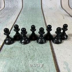 Vintage Wooden Chess Set Staunton Pattern K 90mm + Box