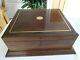 Vintage Wooden (mahogany) Cutlery Canteen/box To Accommodate A 12 Place Setting