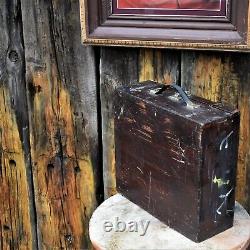 Vintage Wooden Roy Monk Scenic Artist Set Designer Artist Travel Case Box