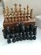 Vintage Wooden Chess Set Club Box