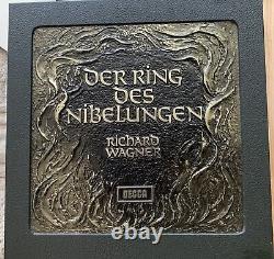 WAGNER Decca Solti Der Ring Des Nibelungen DELUXE WOODEN BOX SET 1-22 vinyl lps