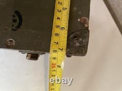 WW2 Army Wooden Storage Box WIRELESS SET CANADIAN NO. 9 MK1 BOX. TOOLS MILITARIA