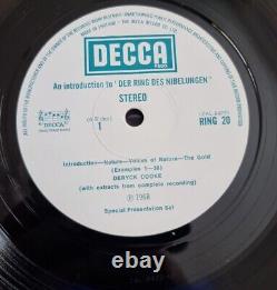 Wagner Decca Solti Der Ring Des Nibelungen Deluxe Wooden Box Set 22 Lps 1970