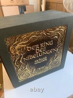 Wagner Der Ring des Nibelungen. Decca LP Box set (wooden case), Decca, Solti