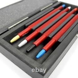 Watch Hand Fitting Tools Set Of 4 In Wooden Box Horotec MSA05.023 HH05023