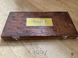 Whitworth Tap And Die Set In Wooden Box By Triangles 1/8 3/8 BSW