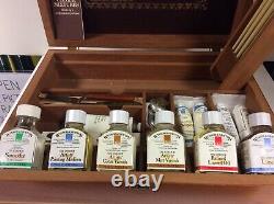 Windsor & Newton Covent Garden Oil Set Vintage Wooden Box Limited Edition