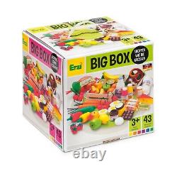 Wooden Big Box of Play Food Erzi Box Huge Bundle Great Starter Set Preschool age