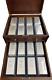 Wooden Box Set Of 32 Morgan Silver Dollars 1880-1926