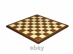 Wooden Chess Set Mahogany Board 20 Weighted Sheesham Classic Staunton Pieces 3