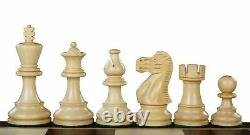 Wooden Chess Set Mahogany Board 20 Weighted Sheesham Classic Staunton Pieces 3