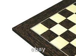 Wooden Chess Set Tiger Ebony Board 20 Weighted Sheesham Professional Staunton P