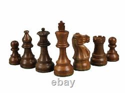 Wooden Helena Chess Set Rosewood 17 Weighted Sheesham Atlantic Classic Staunton