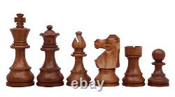 Wooden Helena Chess Set Rosewood 17 Weighted Sheesham French Knight Staunton Ch