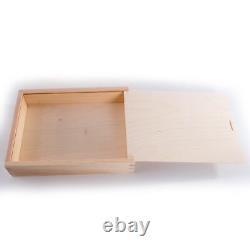 Wooden Storage Boxes with Sliding Lid / Photo Pendrive Memory Keepsake Boxes