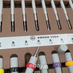 Wooden box packaging with 10PCS set, high-quality watch repair screwdriver