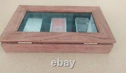 Zippo Marlboro Cigarette Lighter Collectible Set Special Edition Wooden Box NEW